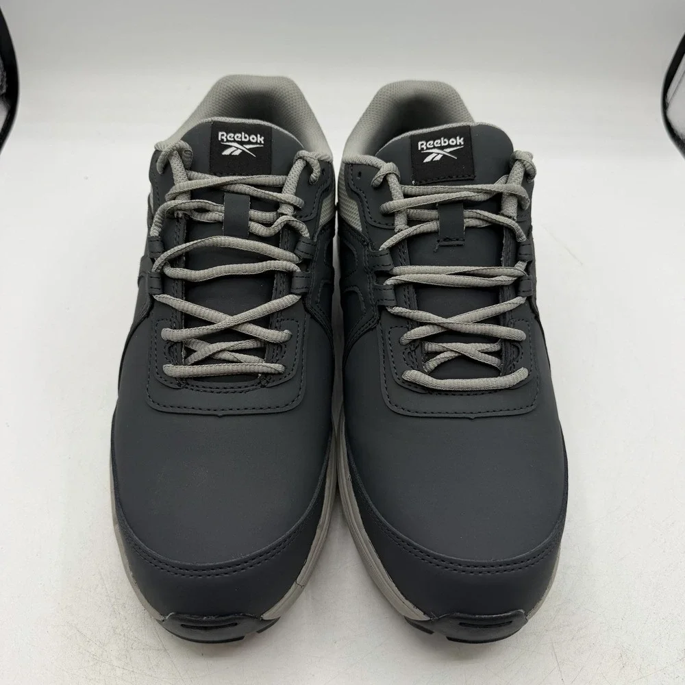 Reebok Guide Work Shoes Mens Sz 12 M Black/Grey Steel Toe Sneakers RB3502